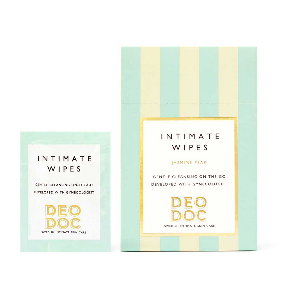Deo Doc Jasmine Pear Intimate Wipes 10S