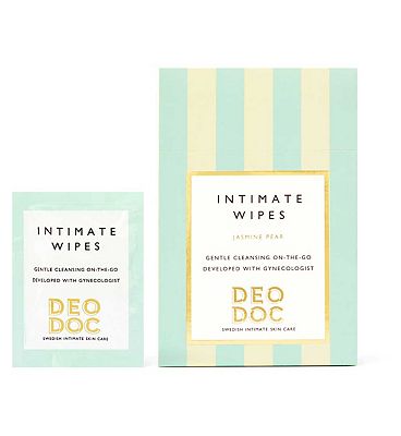 Deo Doc Jasmine Pear Intimate Wipes 10s