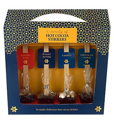 Kimm And Miller Hot Chocolate Flavour Candy Stirrers 80g