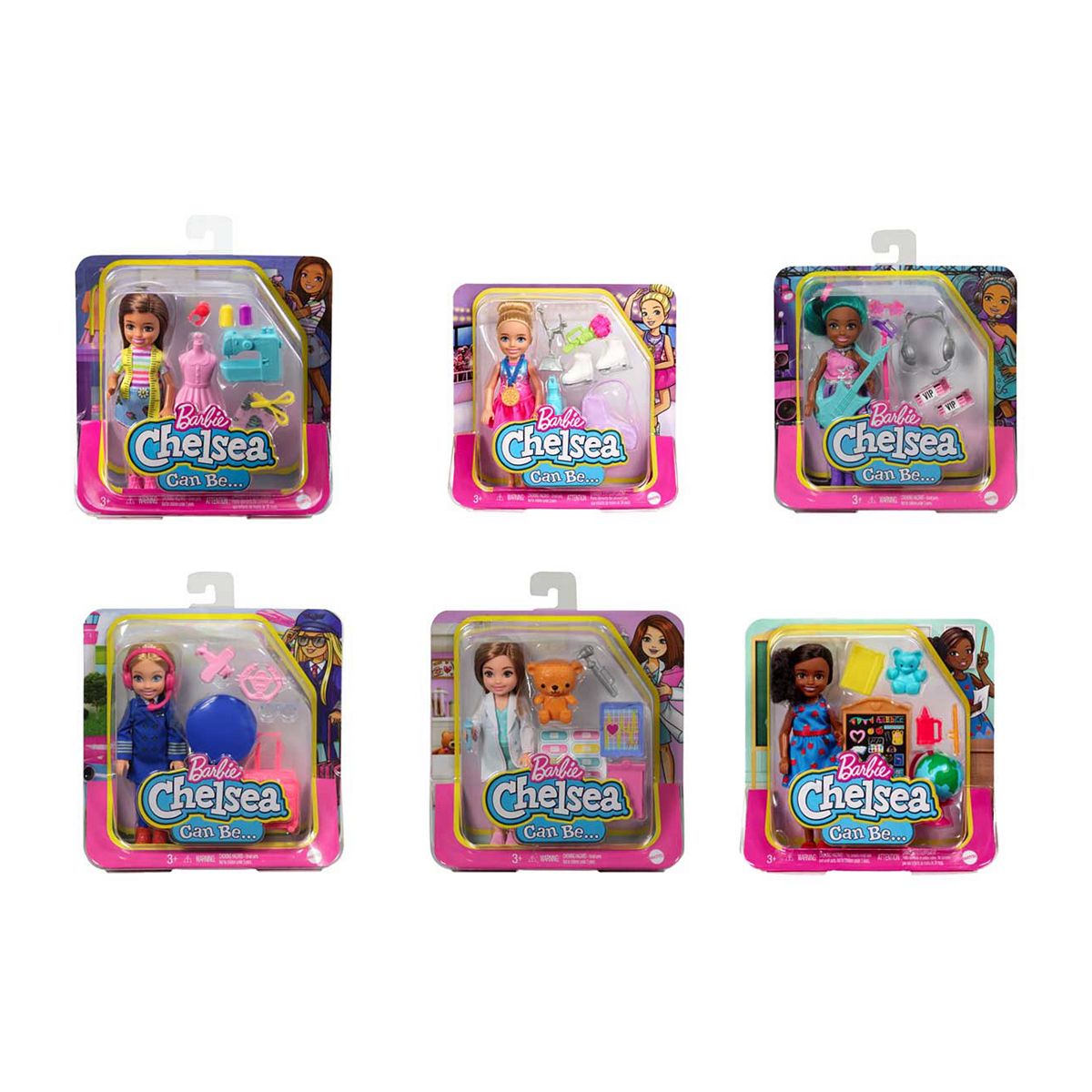 Barbie Mattel Chelsea Can Be Doll Assorted