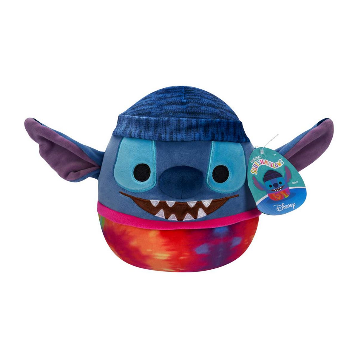 Squishmallows Jazwares Squishmallow Disney Stitch With Beanie Plush Toy 8 Inch