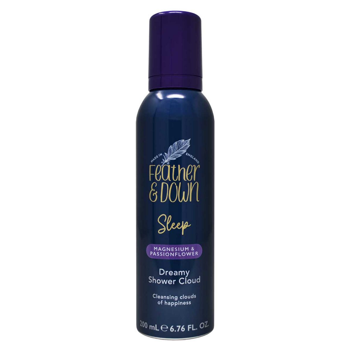 Feather & Down Magnesium & Passionflower Dreamy Shower Foam Cloud200 ml, 200ml