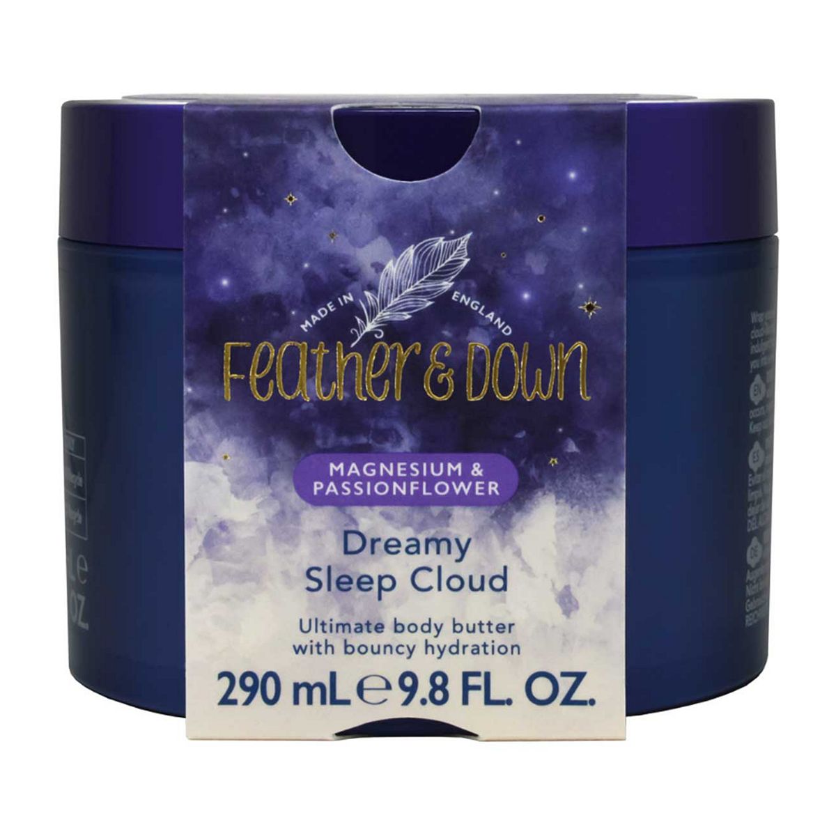 Feather & Down Magnesium & Passionflower Dreamy Sleep Cloud Body Butter 290Ml