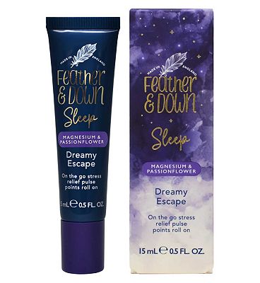 Feather & Down Magnesium & PassionFlower Dreamy Escape Stress Relief Rollerball 15ml