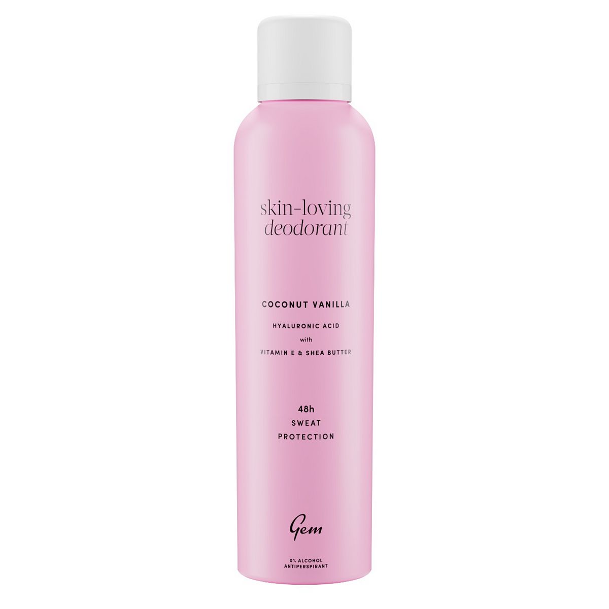Gem Skin-Loving Coconut Vanilla Antiperspirant Deodorant200 Ml, 200Ml