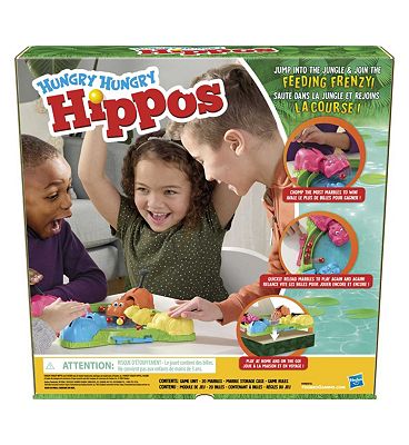 Hasbro Hungry Hungry Hippos Game