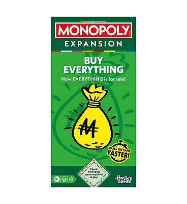 Hasbro Monopoly Buy Everything Game