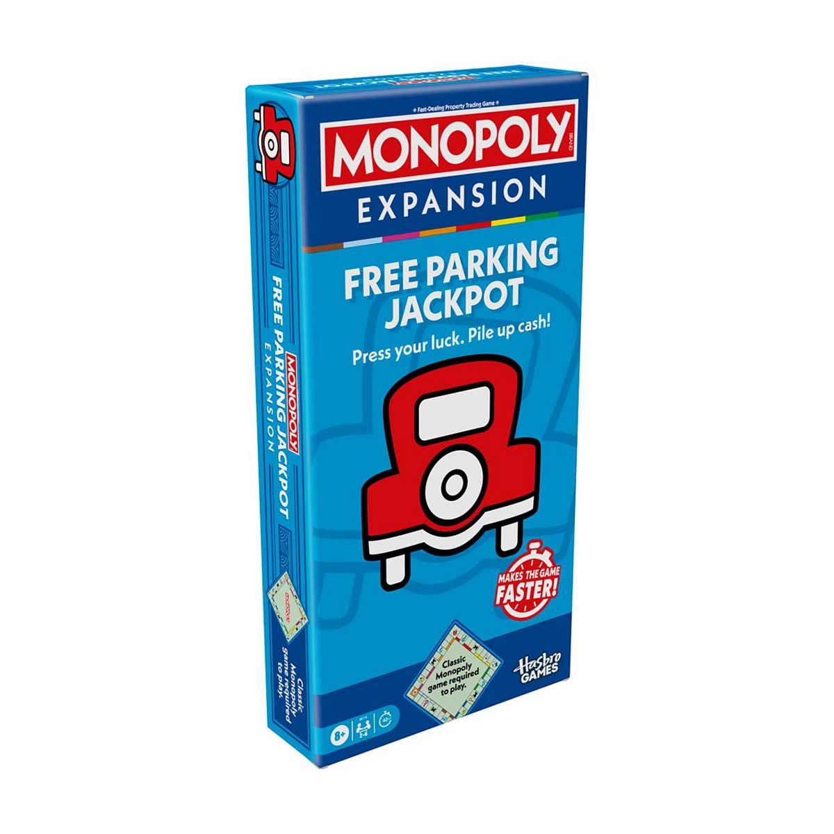 Monopoly Hasbro Free Parking Jackpot Game