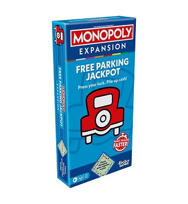 Hasbro Monopoly Free Parking Jackpot Game