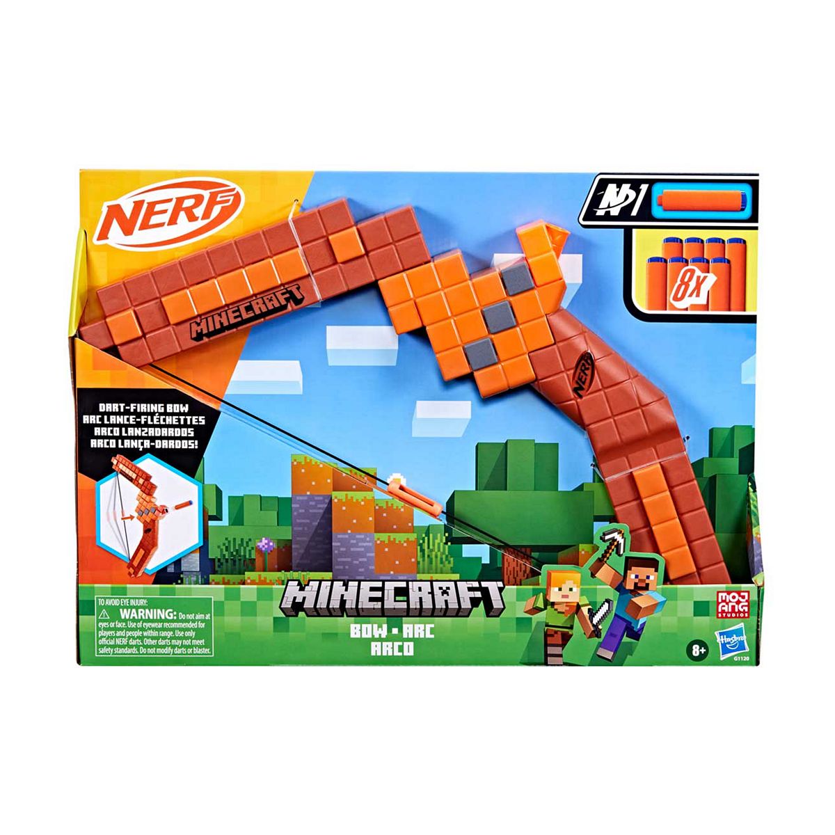 Nerf Hasbro Minecraft Entry Bow Playset