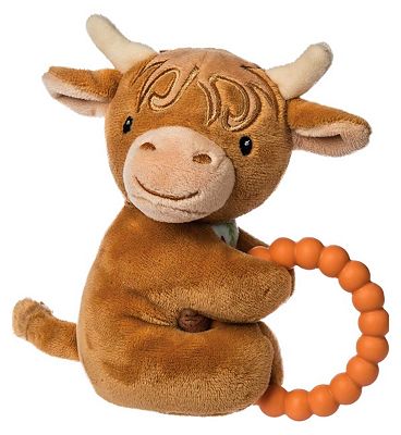 Mary Meyer Hetty Highland Cow Rattle
