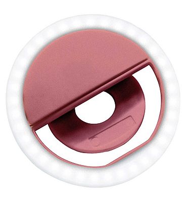 CBL Selfie Ringlight with Phone Clamp Rose Gold