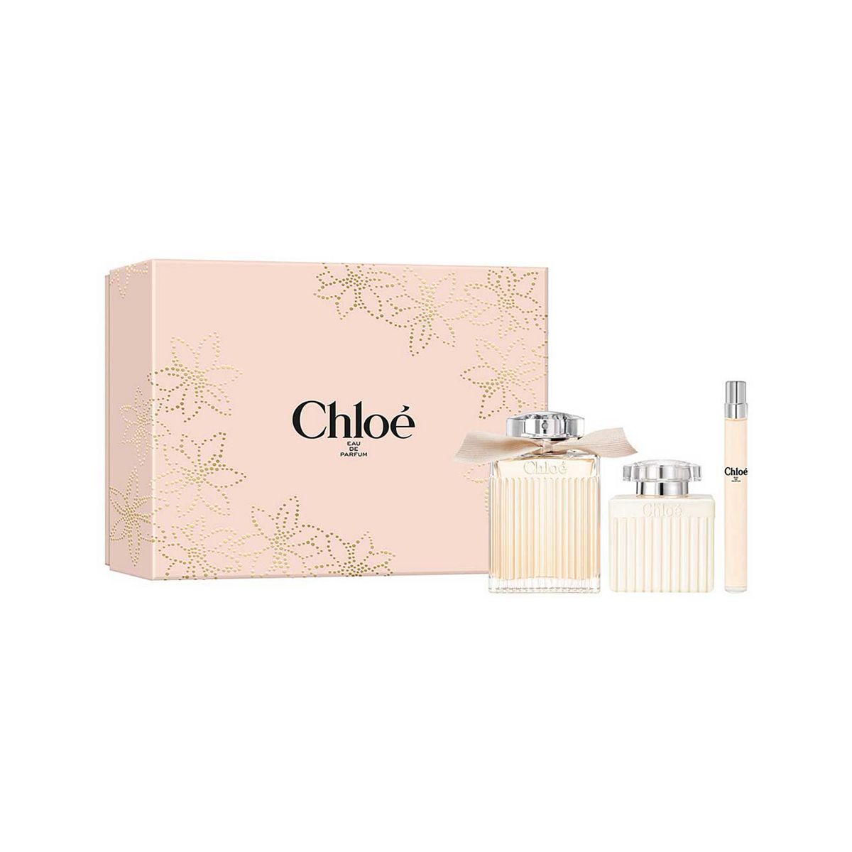 Chloe Chloé Eau De Parfum For Women And Body Lotion Trio Gift Set