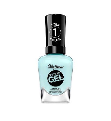 Sally Hansen Miracle Gel Nail Polish - Grand Cyan, 14.7ml