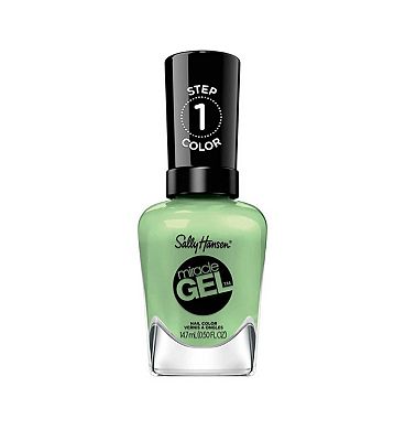 Sally Hansen Miracle Gel Nail Polish - Live For The MoMint, 14.7ml