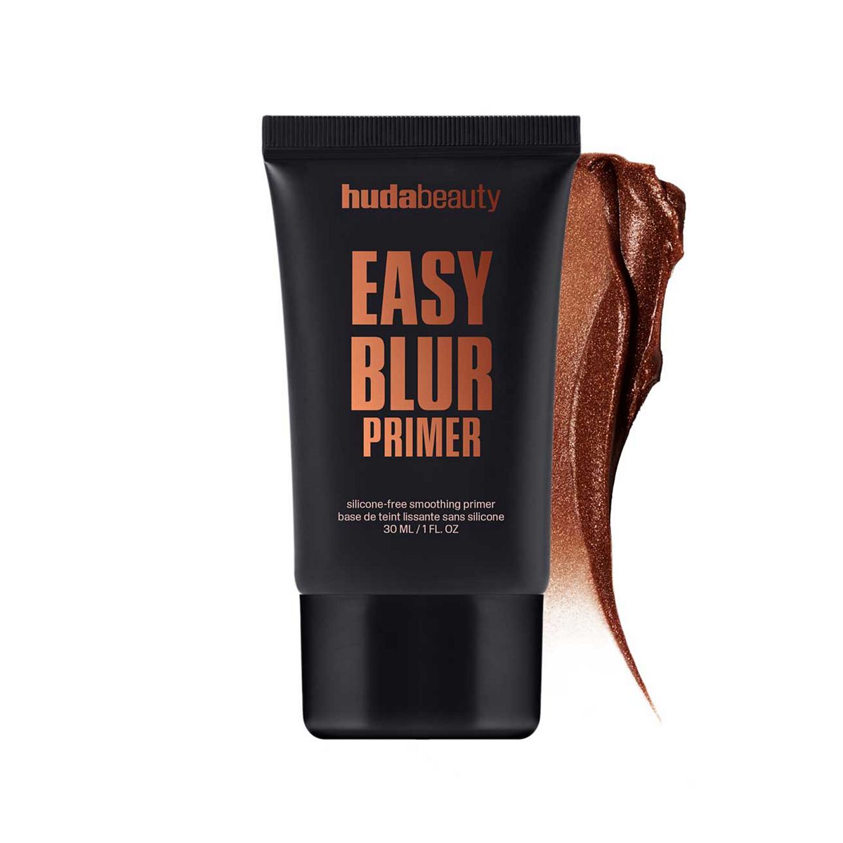 Huda Beauty Easy Blur Silicone-Free Smoothing Primer - Bronze Fudge 30ml