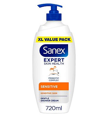Sanex Zero % Sensitive Skin Shower Gel Bundle (3)