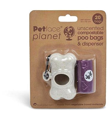 Petface Planet Compostable Poop Bag & Dispenser