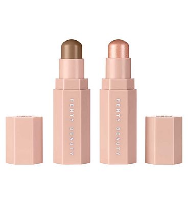 Click to view product details and reviews for Fenty Beauty Mini Match Stix Duo Contour Highlighter Set Ebony And Crownd Ebony Crownd.