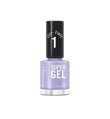 Rimmel SuperGel Nail Polish 028 Purple Haze 12ml