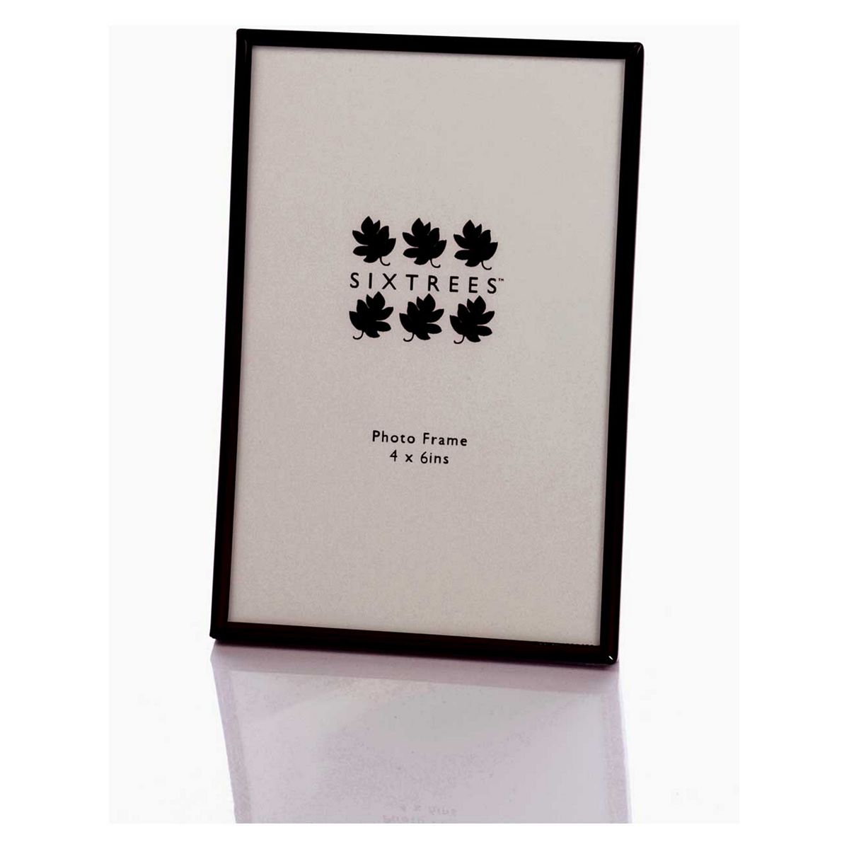 Sixtrees Cambourne Black Photo Frame 4X6 Inches