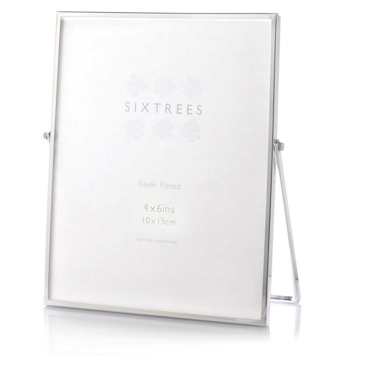 Sixtrees Wiggins Silver Photo Frame 4X6 Inches