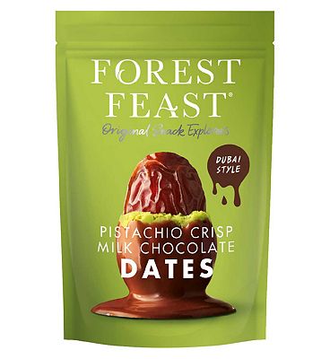 Click to view product details and reviews for Forest Feast Pistachio Crisp Dates 120g.