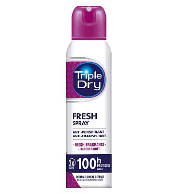 Triple Dry Fresh Fragrance Anti Perspirant 100Hr, 150ml