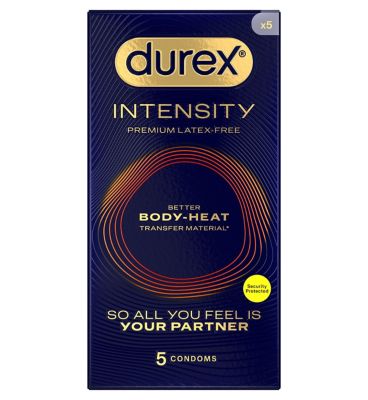 Durex Intensity Premium Latex-Free Condoms-5 pack - Boots