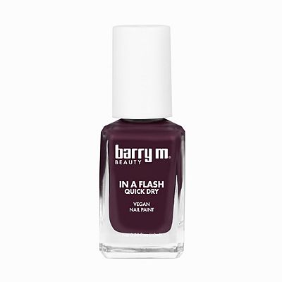 Click to view product details and reviews for Barry M In A Flash Quick Dry Nail Paint Plum Passion Vegan Nail Paint 10ml.