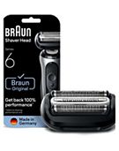 Braun Series 6 Electric Shaver ORIGINAL Replacement Head, Compatible With 60, 61, 62 Generations Shavers, 64B