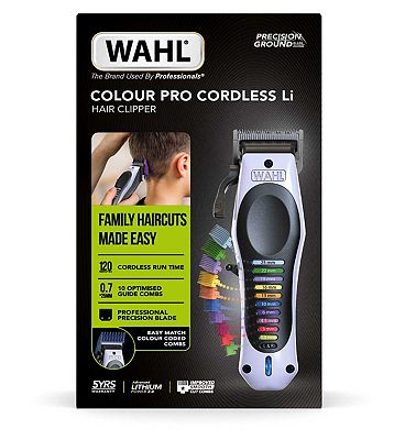 Wahl Colour Pro Cordless Lithium Hair Clipper Kit