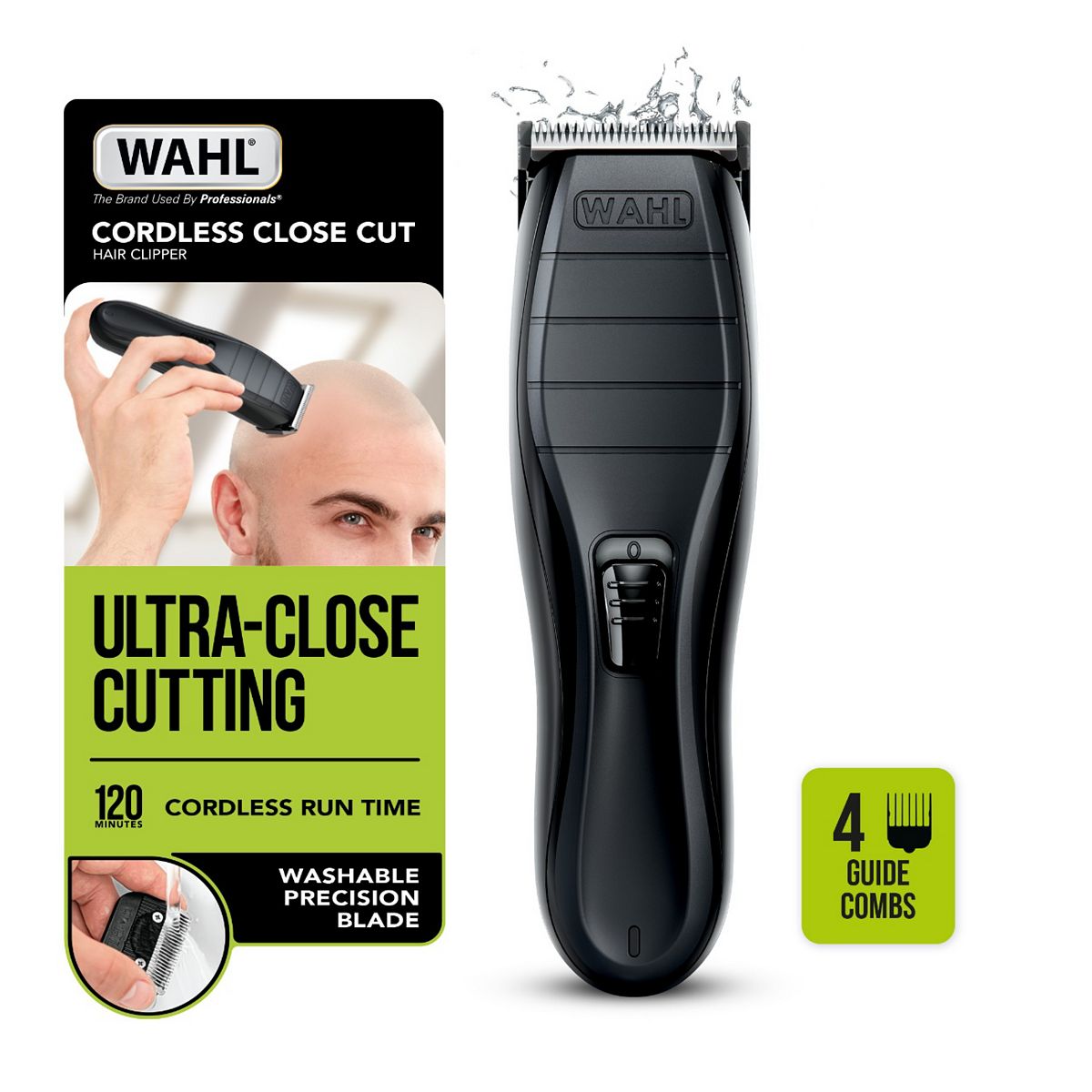 WAHL Cordless Close Cut Hair Clipper Kit