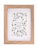 iFrame Light Wood Photo Frame with Mount 4x6 Inches