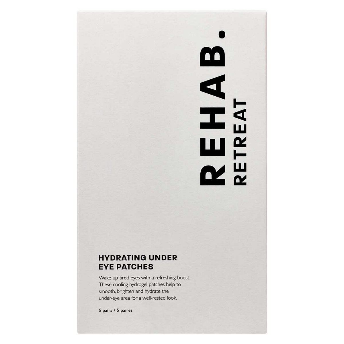 REHAB. Retreat Under Eye Patches 5 Pairs