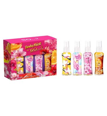Body Mist by SO…? Mini Mist Set 4 x 50ml
