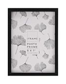 iFrame Black Thin Edged Wooden Photo Frame 5x7 Inches