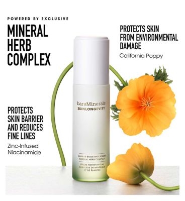 bareMinerals SKINLONGEVITY® Barrier Boosting Serum Mineral Herb Complex 30ml (10)