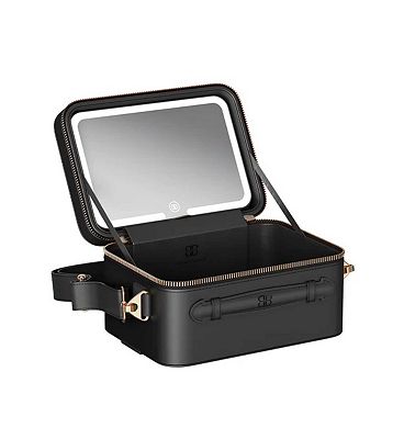 Beautifect Go Mini Hand Stitched Makeup Case Black