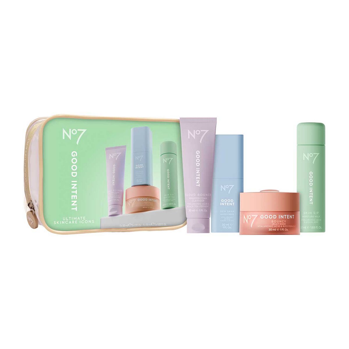 No7 Good Intent Ultimate Skincare Icons Gift Set