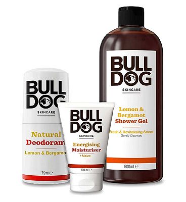 Bulldog Energising & Lemon Grooming Bundle