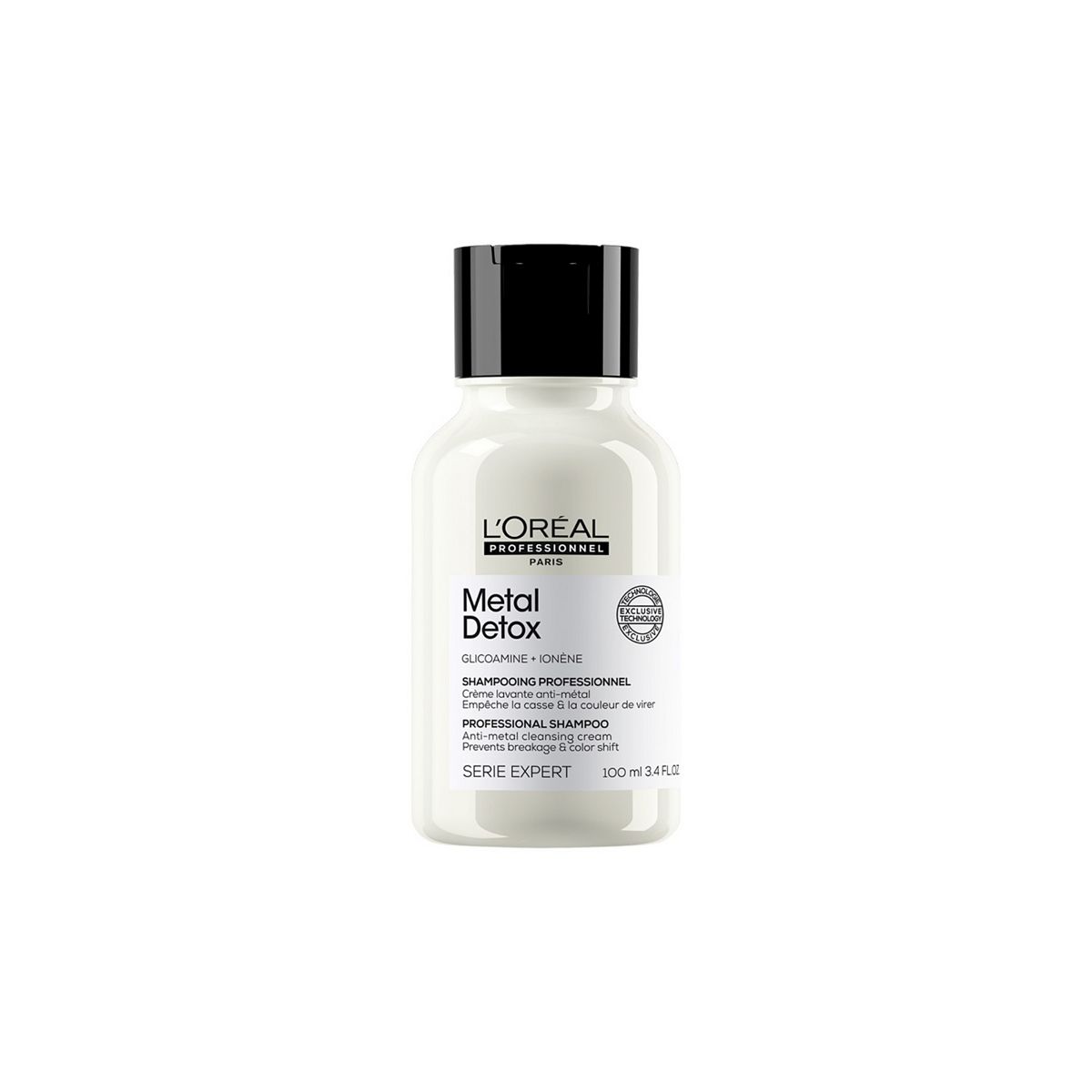 L'Oreal Professionnel Metal Detox Shampoo Prevent Damage & Colour Fade From Hard Water, Sulphate Free Clarifying, 100ml