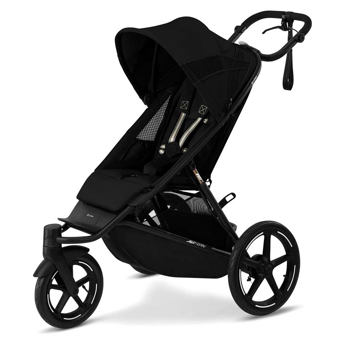Cybex Avi Spin Moon Black 3 Wheel Pushchair 0-4 Years