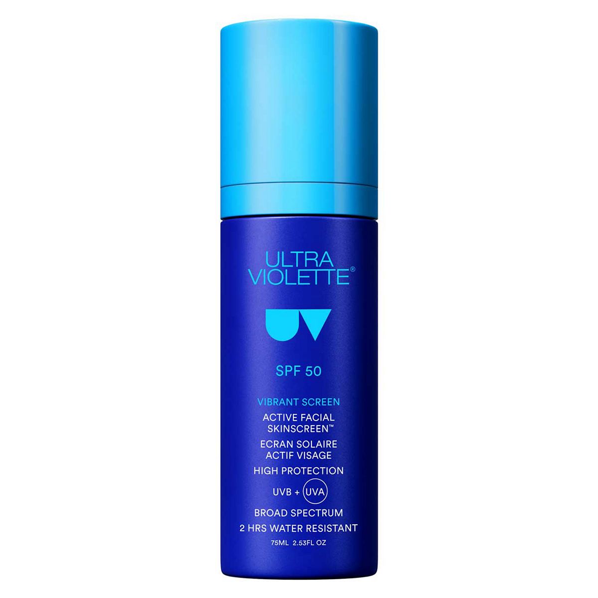Ultra Violette Vibrant Screen Spf50 Active Facial Skinscreen™ 75ml