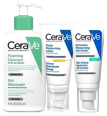 Cerave Oily Skin Routine