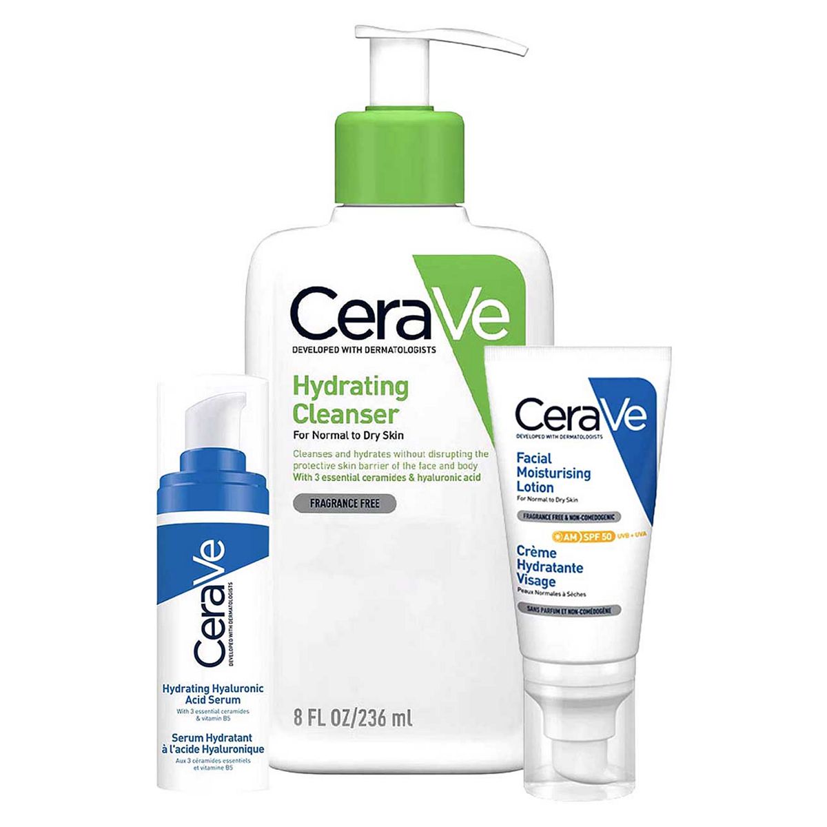 Cerave Dry Skin Routine