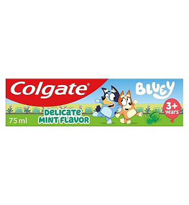 Colgate Kids 3+ Years Bluey Mint-Flavoured Fluoride Toothpaste 75ml