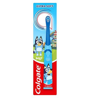 Colgate Kids Bluey Extra Soft Battery Toothbrush