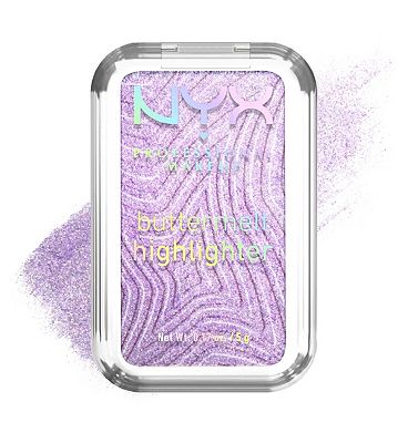 NYX Professional Makeup Buttermelt Highlighter, Powder Highlighter, U Butta Werk, 1 Count U Butta We