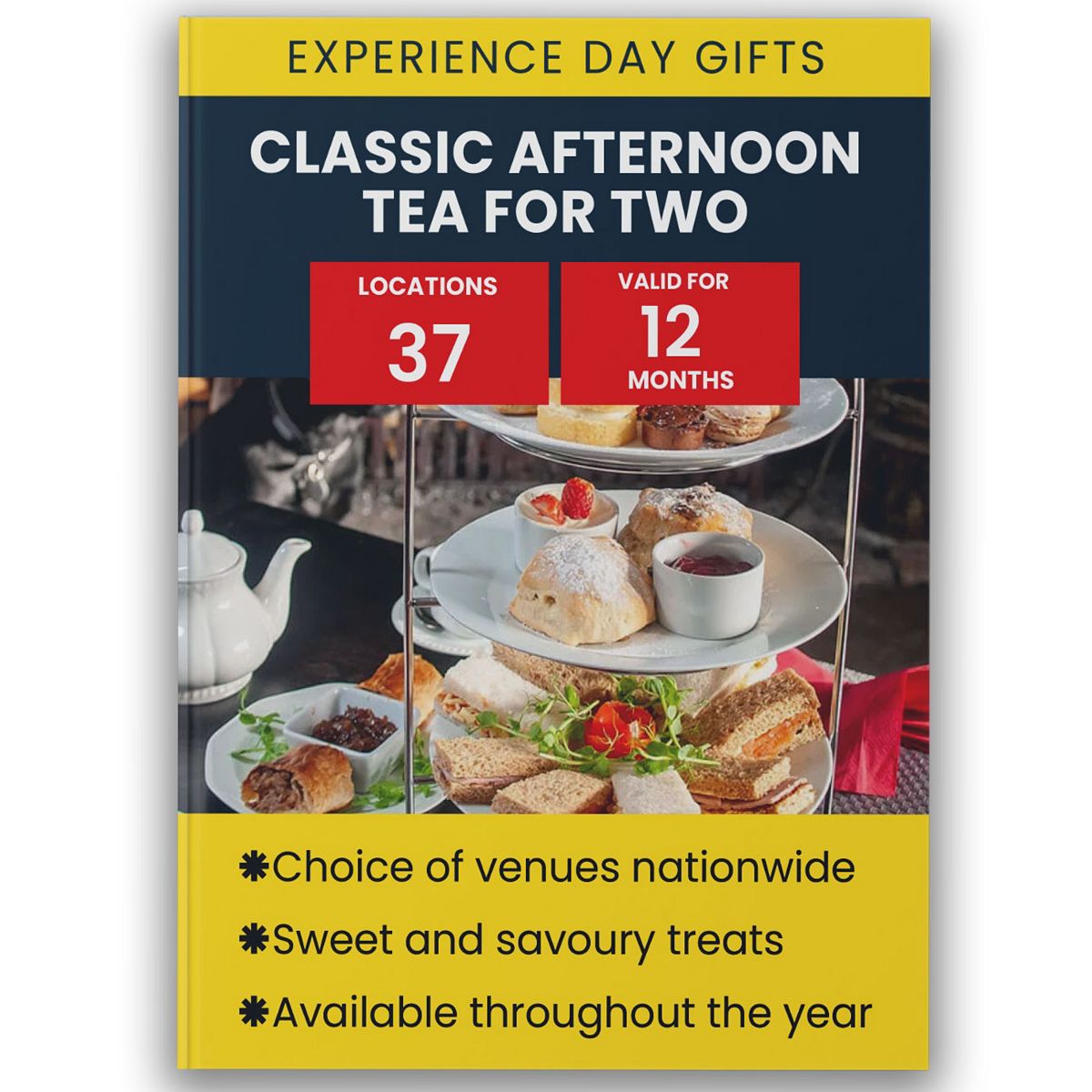 Activity Superstore Classic Afternoon Tea Gift Experience